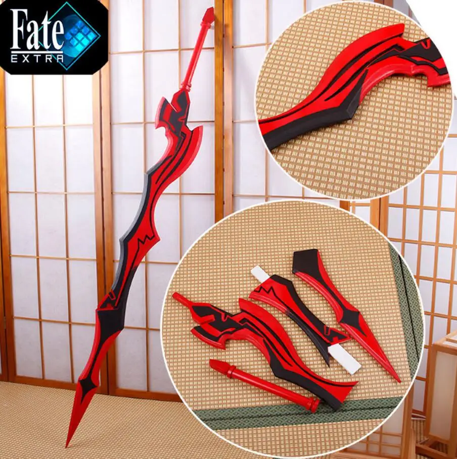 Fate/EXTRA Last Encore Saber Nero Red sword Cosplay Foldable Weapon PVC Props
