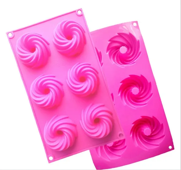 Кухня DIY Творческий 6 решетки воркование Хоф пончики шоколадное печенье