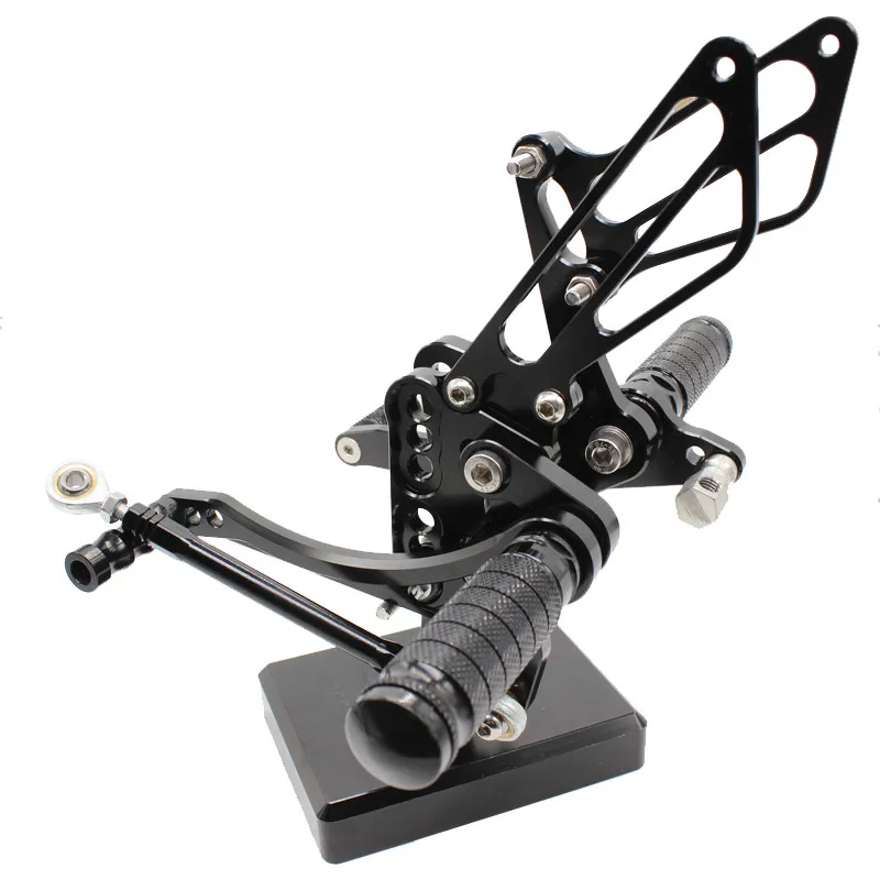 CNC Алюминиевые мотоциклетные подножки для ног педали Rearset задний набор Suzuki GSXR1000