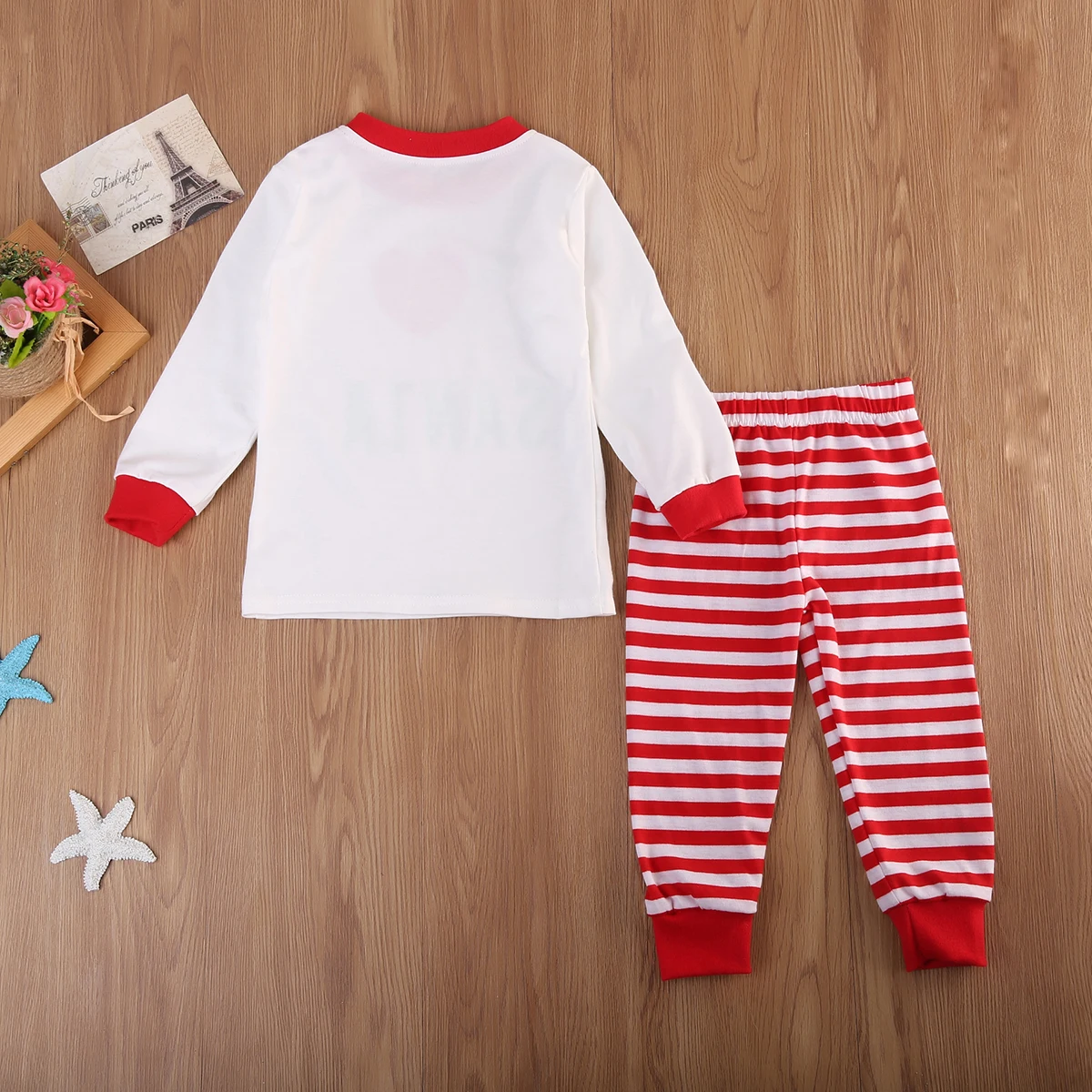 Рождественский Семейный комплект одежды Pjs рождественские пижамные комплекты