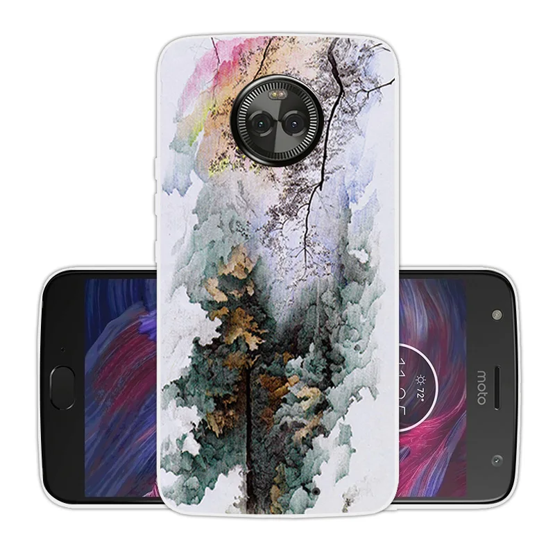Для Motorola Moto X4 прозрачный ТПУ для 4th Gen 5 2 дюйма чехлы телефонов мягкий силиконовый