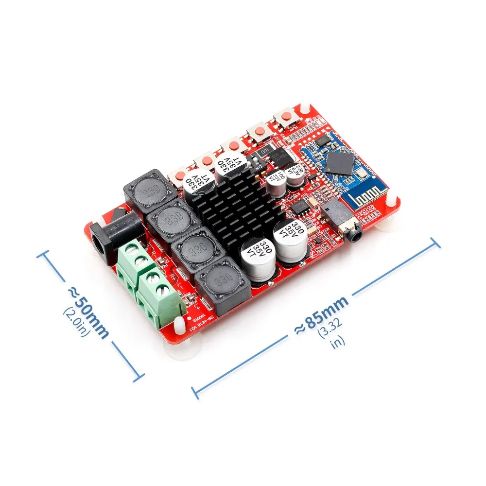 25 Вт+ 25 Вт TDA7492 CSR8635 беспроводной Bluetooth 4,0 аудио приемник усилитель доска NE5532 предусилитель