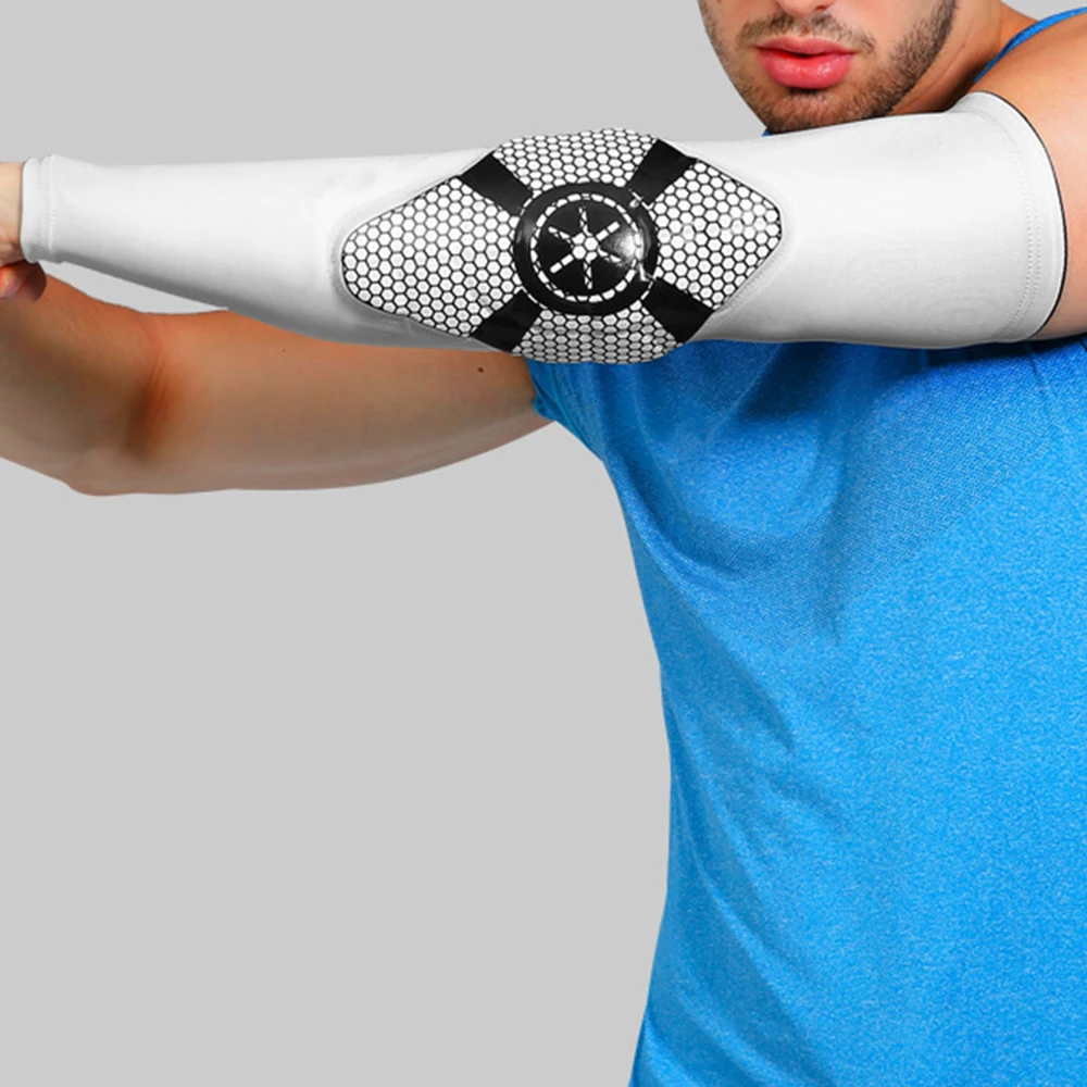 Компрессионные нарукавники для баскетбола защита от УФ лучей езды на велосипеде