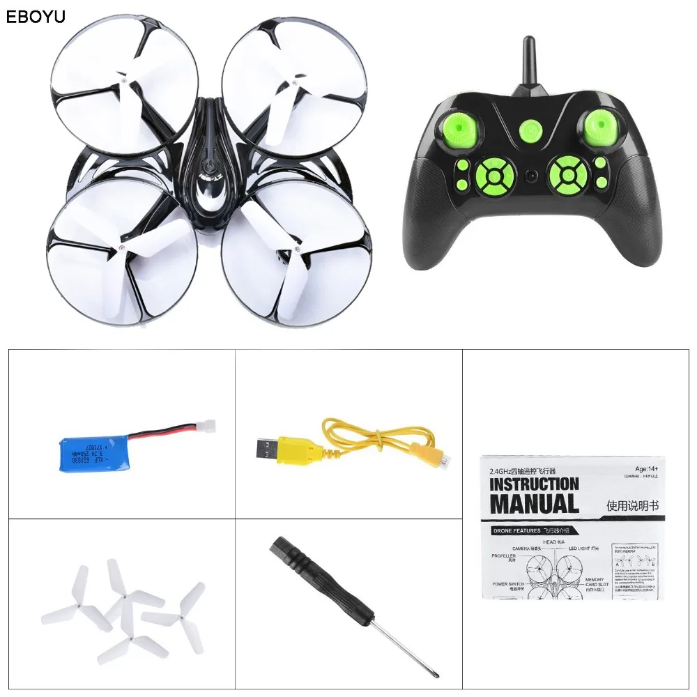 EBOYU ZT-991 4CH 2 4 GHz мини гоночный Дрон RC WIFI FPV с безголовым режимом удерживание высоты