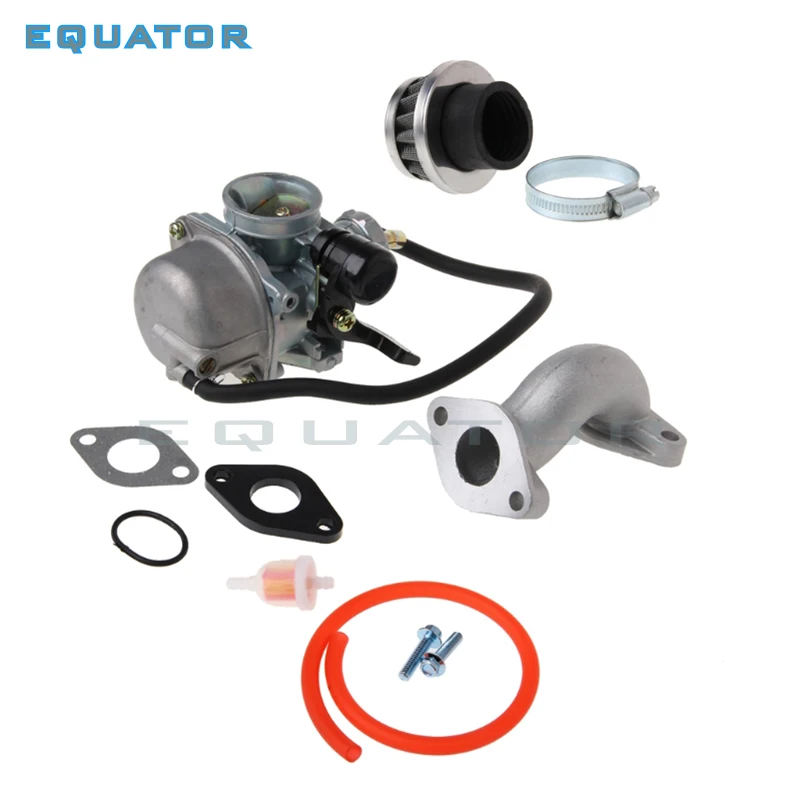 

motorcycle parts 19mm Carb PZ19 Carburetor Air Filter Intake Pipe gasket kitFor 50cc 90cc 110cc ATV Quad Taotao Sunl ATV Quad