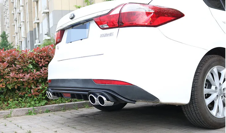 Задний бампер для Forte K3 ABS диффузор 2016 2018 Kia Комплект кузова задняя губа задний