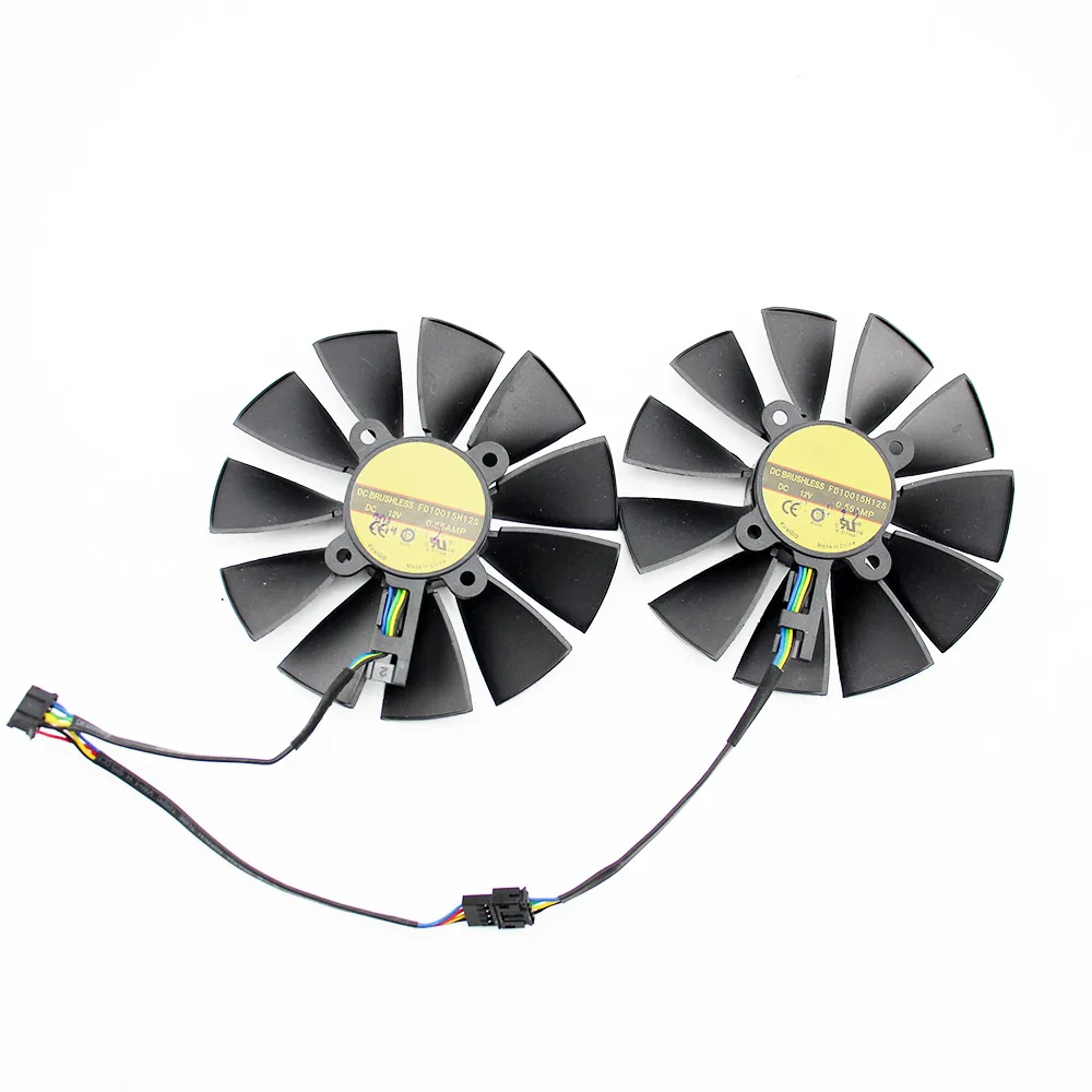 FD10015H12S 5Pin 12 В 0 55a 95 мм VGA вентилятор для ASUS GTX780 GTX780TI R9 280 290 280X 290X 380 охлаждения