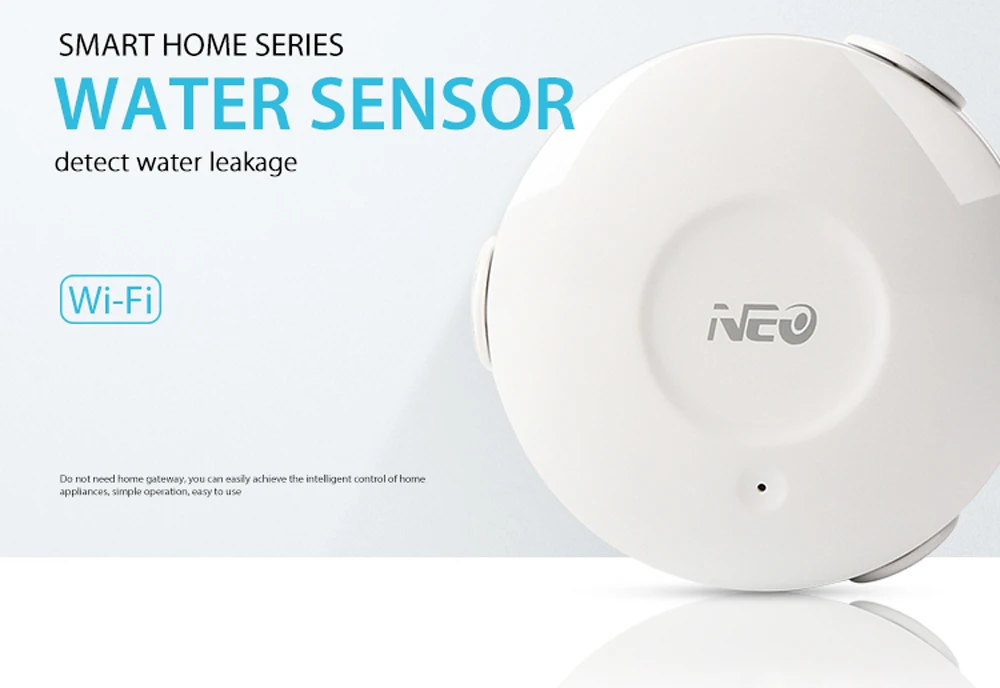 NEO wifi Датчик потока воды Wi-Fi детектор утечки воды приложение уведомления оповещения утечки сигнализации