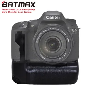 Батарейная рукоятка Batmax BG-E7 для цифровой зеркальной камеры Canon EOS 7D, Батарейная рукоятка BG-E7, работает с батареей размера AA LP-E6 или 6X