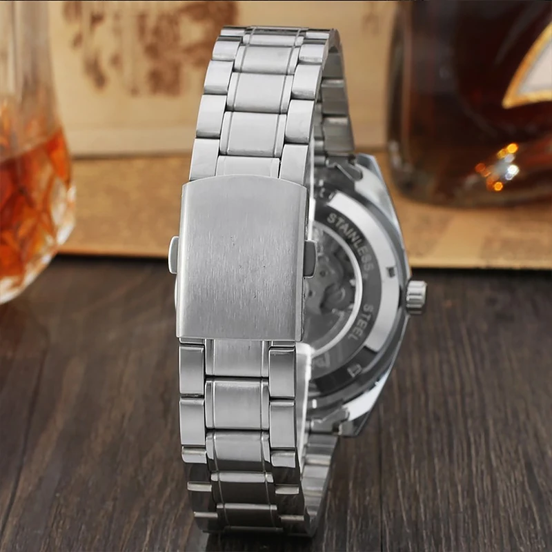 Автоматические Мужские часы WINNER Классические деловые с автоматической датой