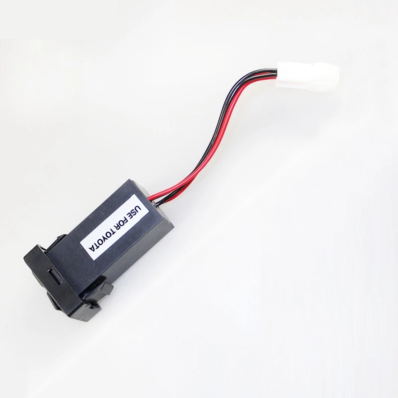 Для Toyota RAV4 2014 2018 высококачественный USB интерфейс заглушка на дно Стайлинг