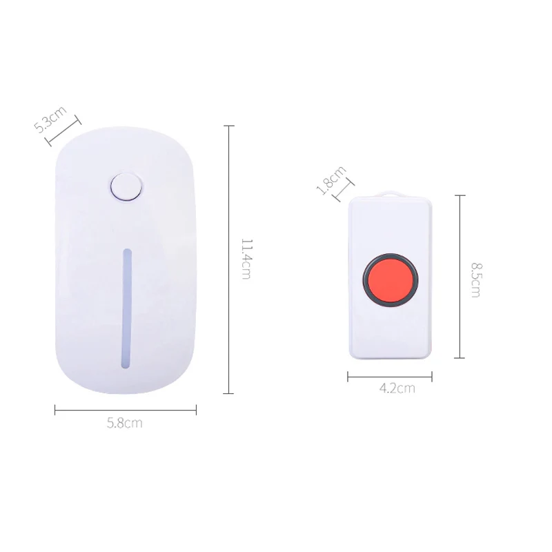 1 пара беспроводная система сигнализации для пожилых людей|system alarm|system securitysystems