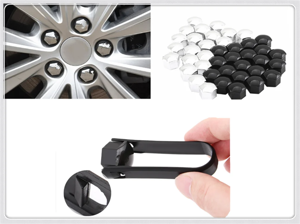 

Auto parts nut bolt tire decoration 17mm / 19mm car shape for Kia KND-4 Spectra5 Spectra Rio5 Multi-S Amanti Opirus