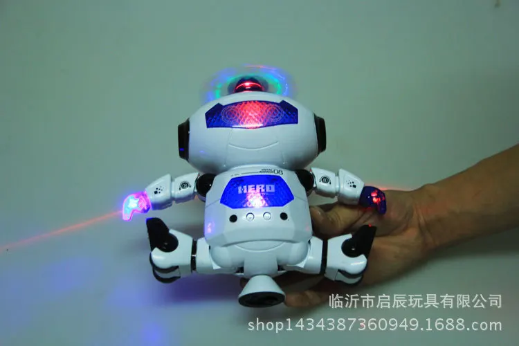 Новинка 2016 Электрический робот-Танцевальный аппарат с поворотом на 360 градусов