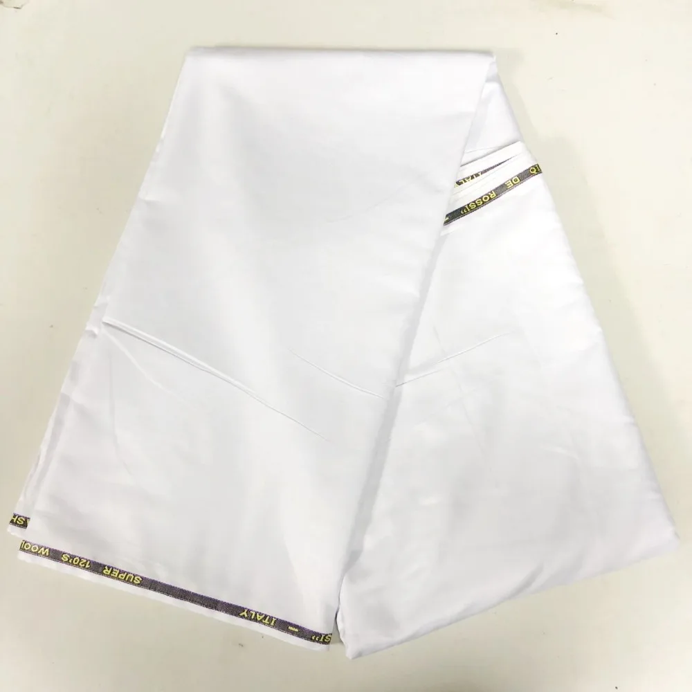10 Yards African Soft Cashmere Cotton Fabric Material for Men Cloth Plain Polish Garment AK5 | Дом и сад