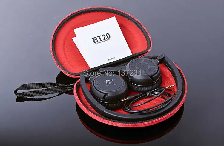 SoundMAGIC bt20 гарнитура 2.4 г Беспроводной Bluetooth наушники PC мобильного телефона cd