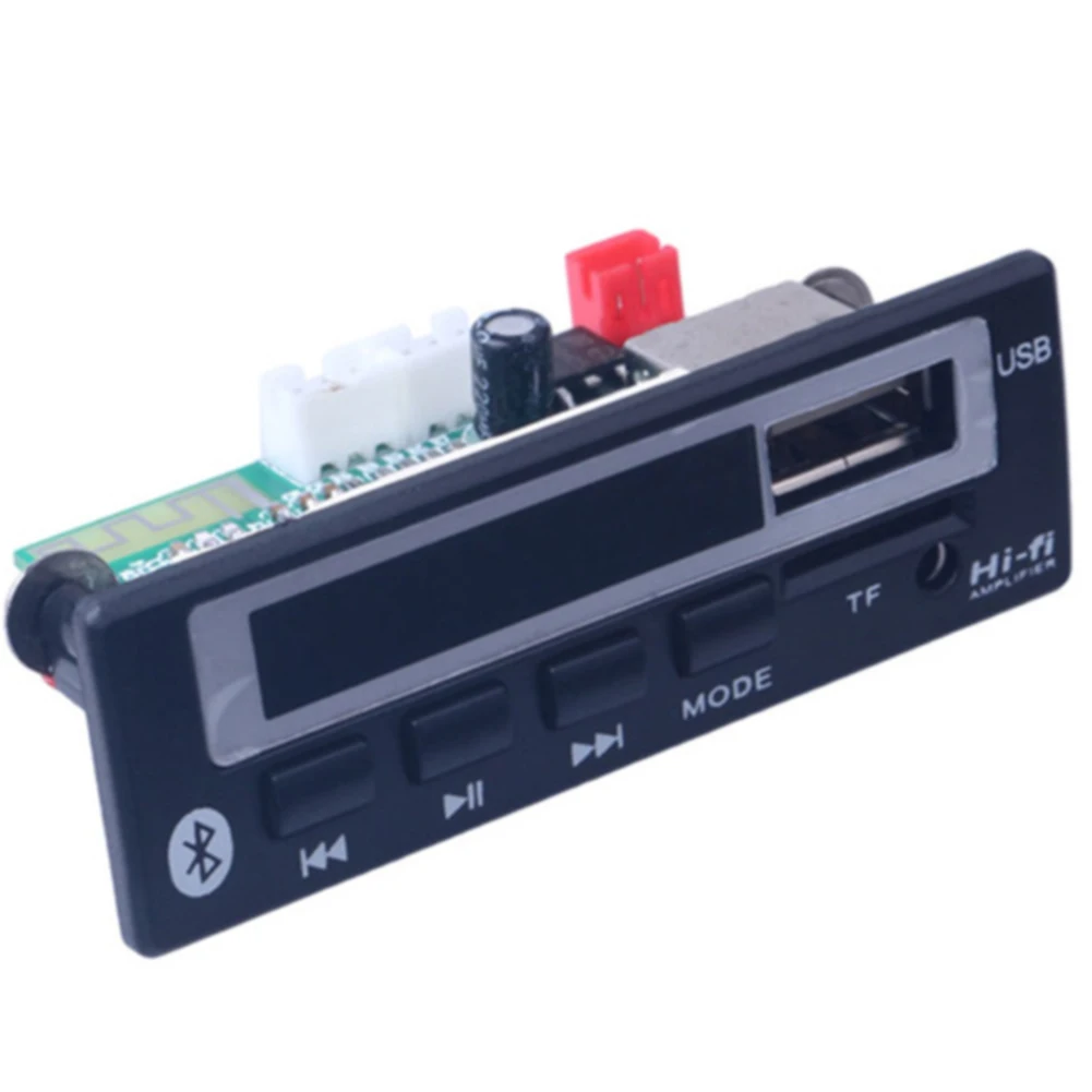 Кард-ридер декодер доска WAV USB Интерфейс Пластик модуль прочный Цвет Экран