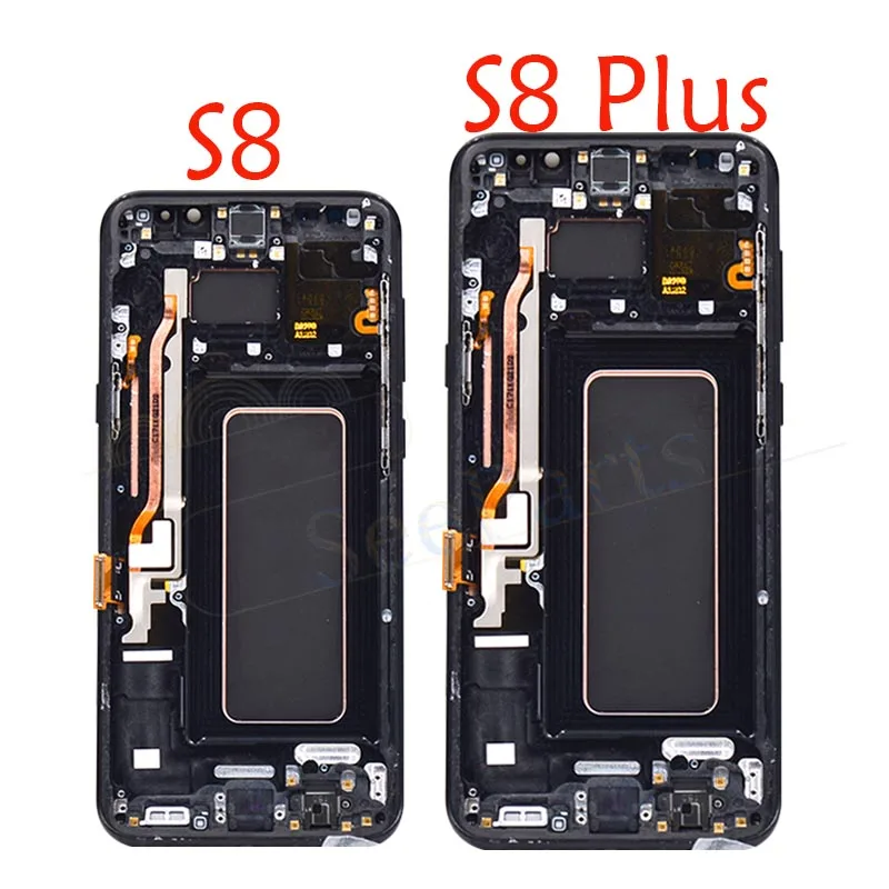 Сменный экран для Galaxy S8 SAMSUNG G950F Samsung Plus G955 красный с эффектом затемнения|screen