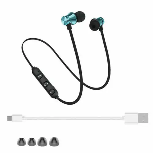 Магнитные Bluetooth 4 2 наушники XT11 Спортивные Беспроводные для бега с шейным ободом
