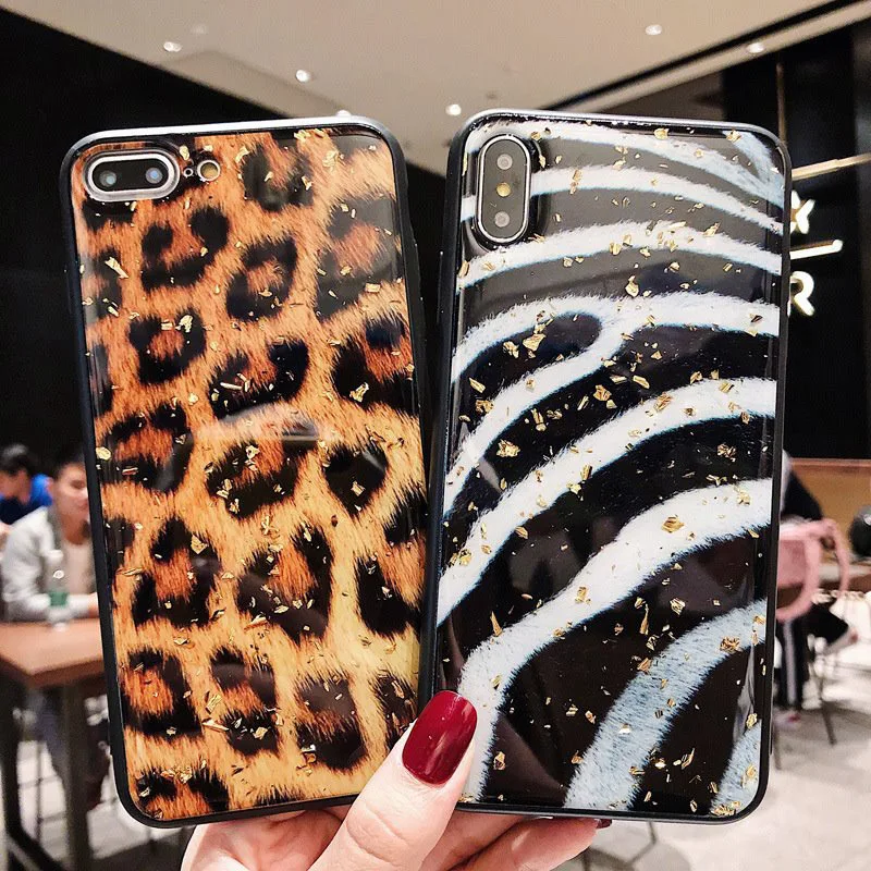 Чехол для Телефона Iphone 6 6s 7 8 Plus X Xr Xs Max Роскошный Блестящий жесткий чехол из фольги