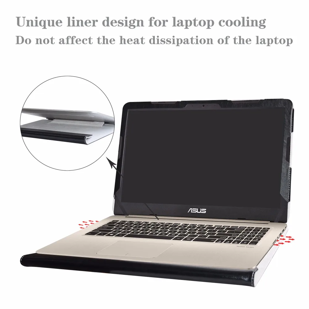 Защитный чехол Alapmk для ноутбука 15," ASUS VivoBook Pro 15 N580VD M580VD N580VN [не подходит для других моделей]