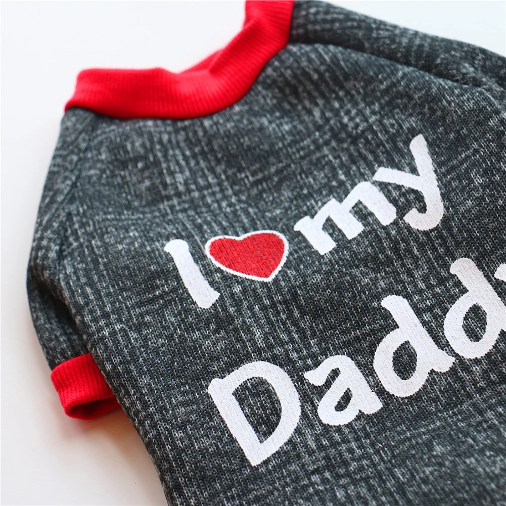 Модная хлопковая футболка с надписью Love Daddy Mommy Щенячий патруль пуловер реглан