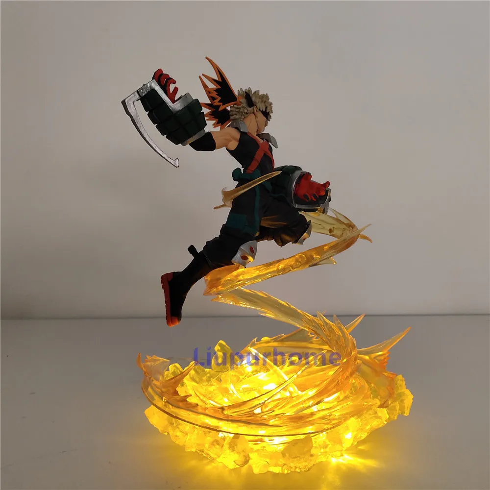 Мой герой светодиодный ночной Светильник Bakugou Katsuki VS haku рисунок Спальня Lampara Boku без герой настольная лампа MY1