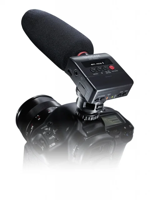 Новая TASCAM DR 10SG микрофоном и цифровой Регистраторы для зеркальной камеры с