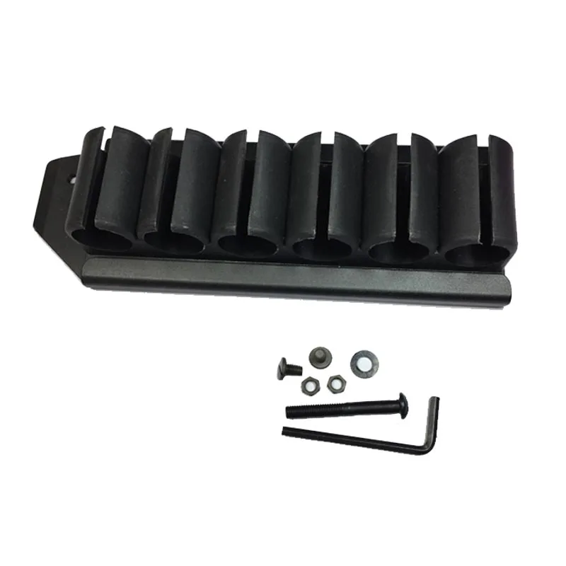 

Tactical Sidesaddle Fits Mossberg 500/590 Side Saddle 12 Gauge 6 Round Shot Shell Carrier Kit For MOSSBERG 500,590