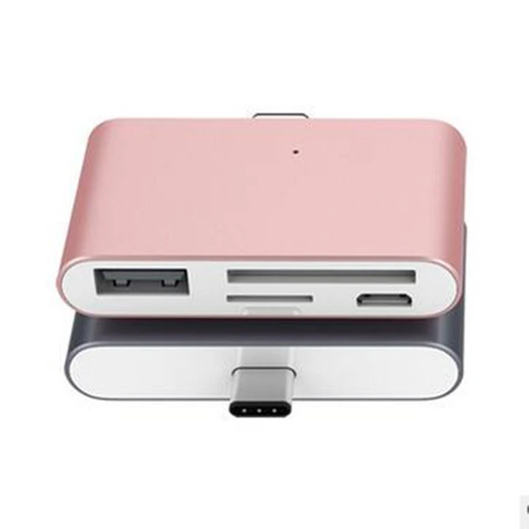 Высокоскоростной USB 3 1 type C кардридер высококачественный Мини адаптер для карт