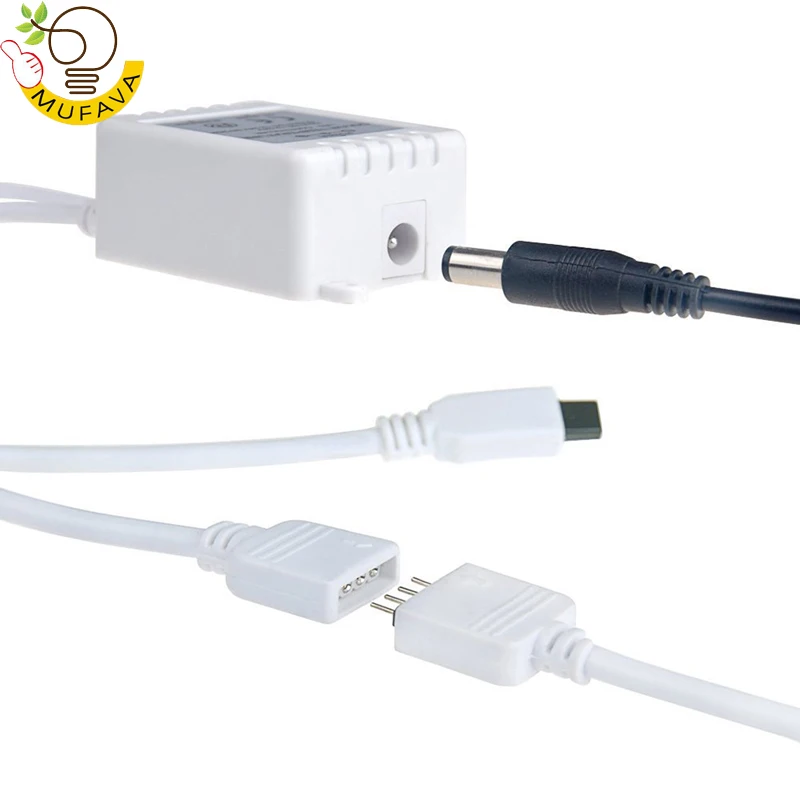 4 шт. 12В 24Key led rgb IR RF инфракрасный беспроводной контроль для 3528/2835/5050 LED 24keys