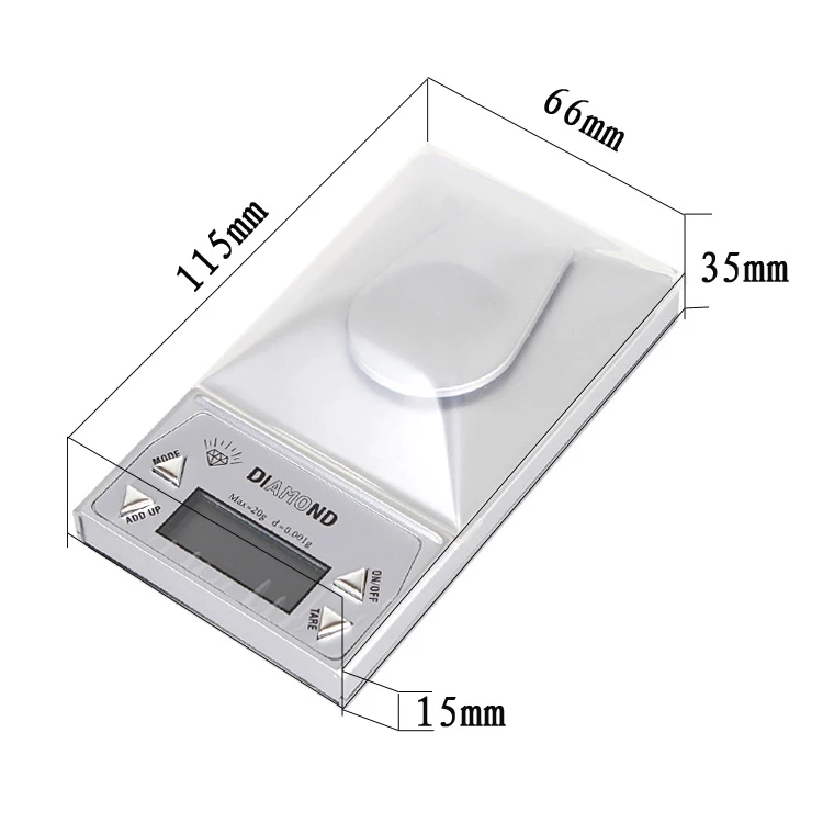 Цифровые Алмазные Весы с ЖК дисплеем высокоточные электронные ювелирные весы