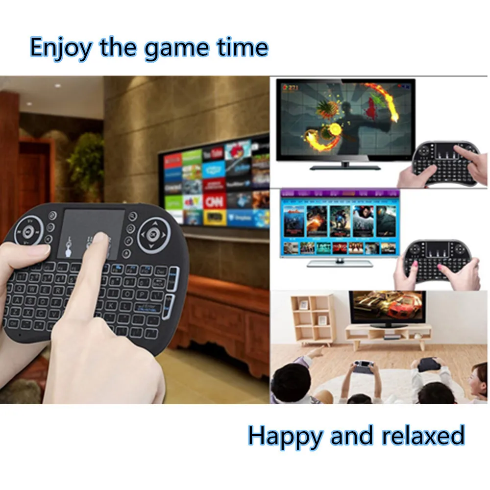 Новая беспроводная клавиатура эргономичная игровая RGB с подсветкой портативная