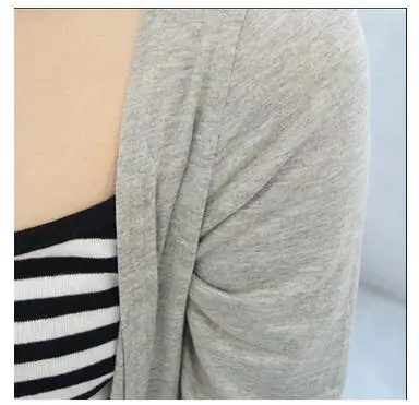 MLXSLKY Летняя женская тонкая Асимметричная Хлопковая шаль с длинными рукавами