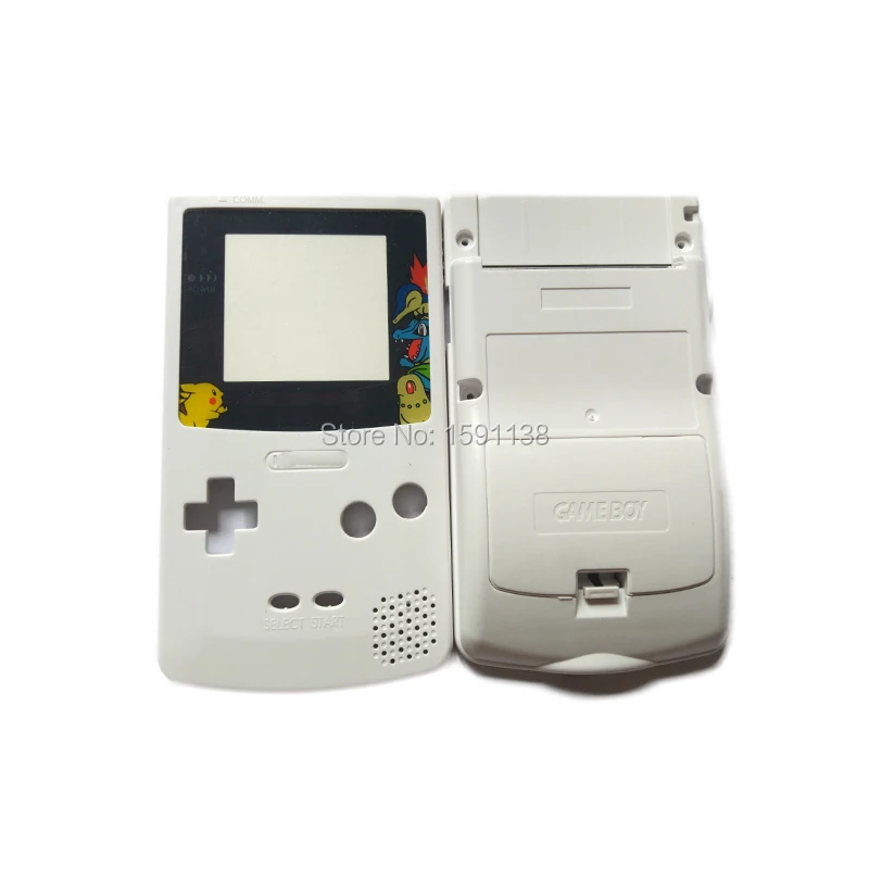 Новый Белый Цветной корпус Чехол w/отвертки подходит для игровой цвет NintendoGBC GBGBC