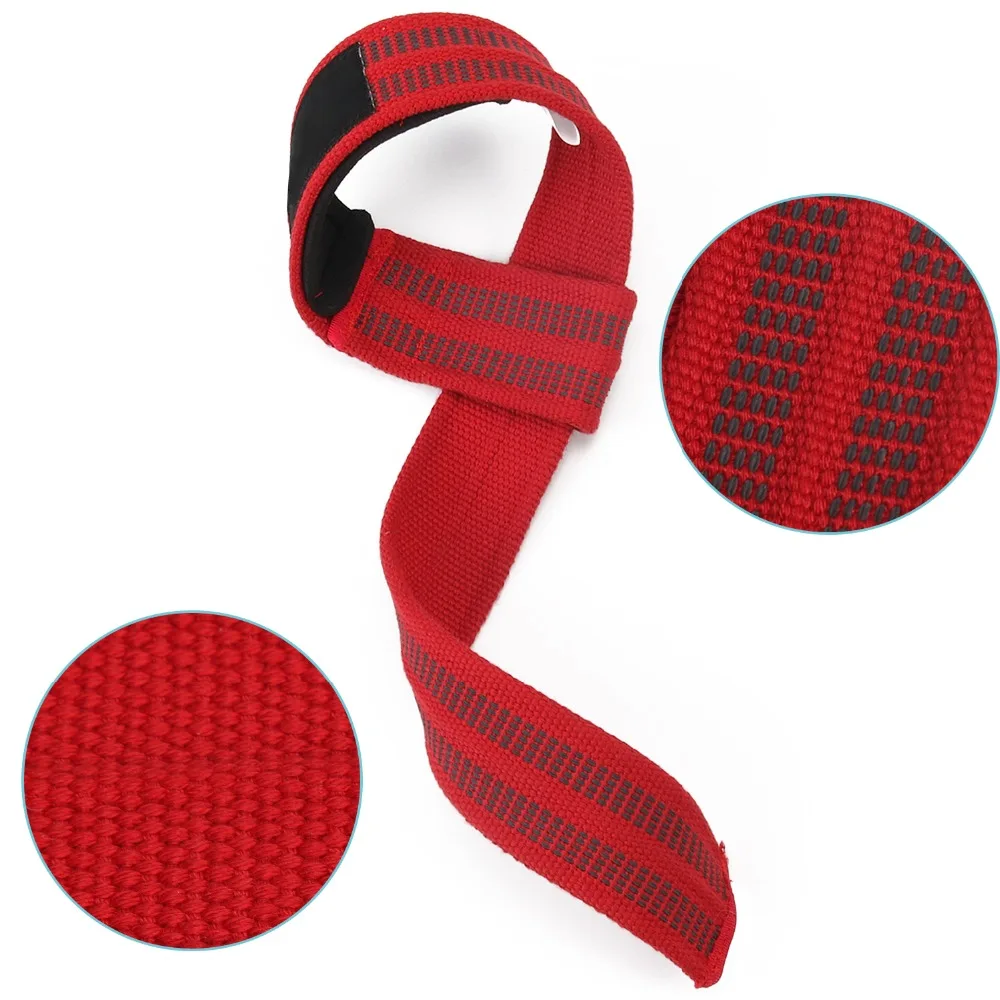 1 пара хлопковые поддерживающие ремни для тяжелой атлетики | Спорт и развлечения