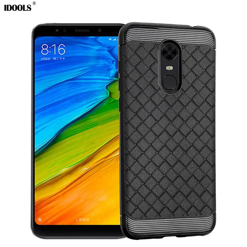 IDOOLS Case for Xiaomi redmi 5 Plus 5+ Armor Silicon New Soft Phone Cover Bags Cases Shell |
