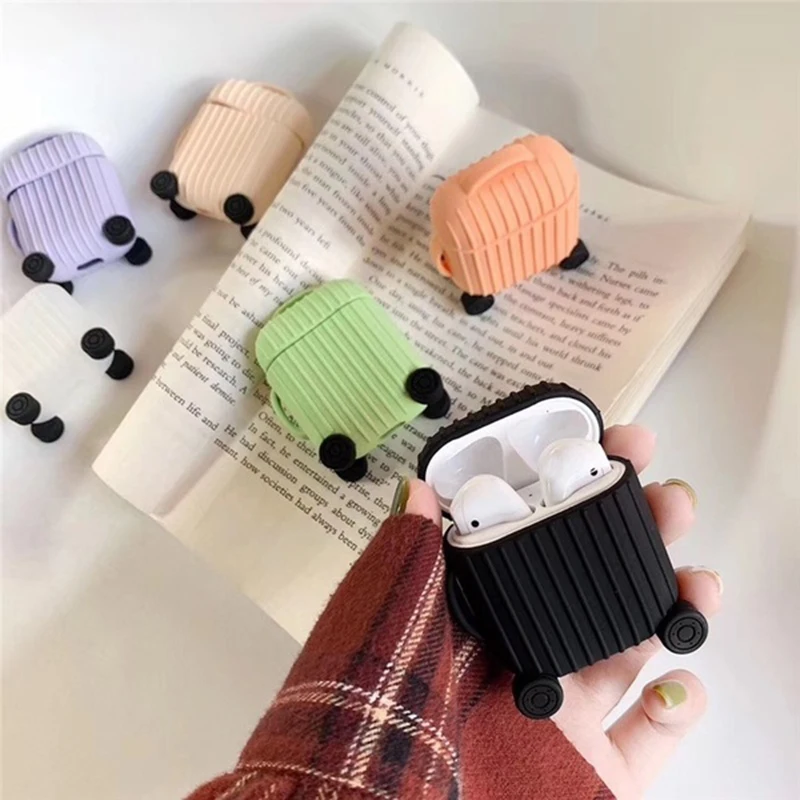 Чехол для Apple Airpods, Мягкий Силиконовый противоударный чехол для AirPods, уплотненные наушники, защитная пленка, чехол