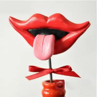 Бесплатная доставка 3 компл./Лот Новый стиль Сексуальная губа ручная работа