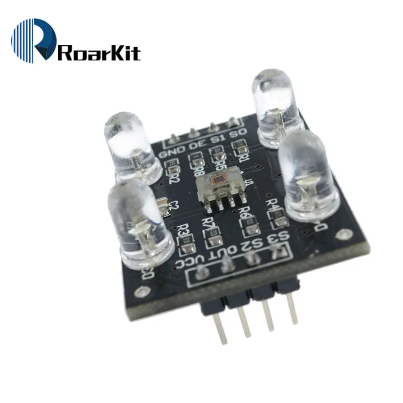 Датчик распознавания цветов TCS230 TCS3200 модуль цветного датчика для arduino|module for