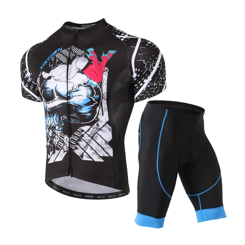 

Summer Cycling Suit Mountain Bike Road Ride Outdoor Sports Equipment Moisture Absorption, Perspiration, Quick drying, Breathable