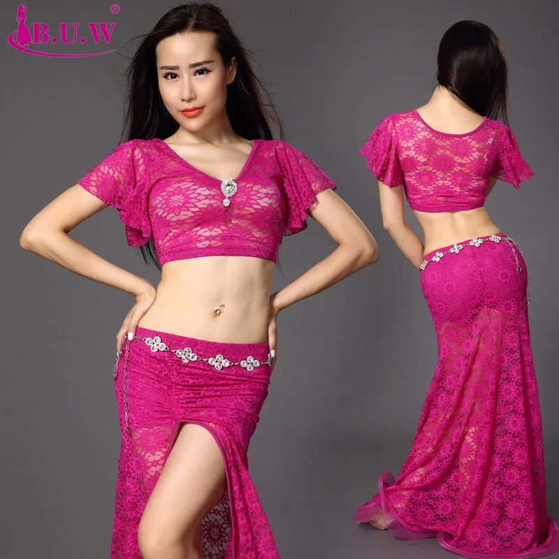 Bellydance настоящий костюм для танцев распродажа женский хлопковый Новый 2017