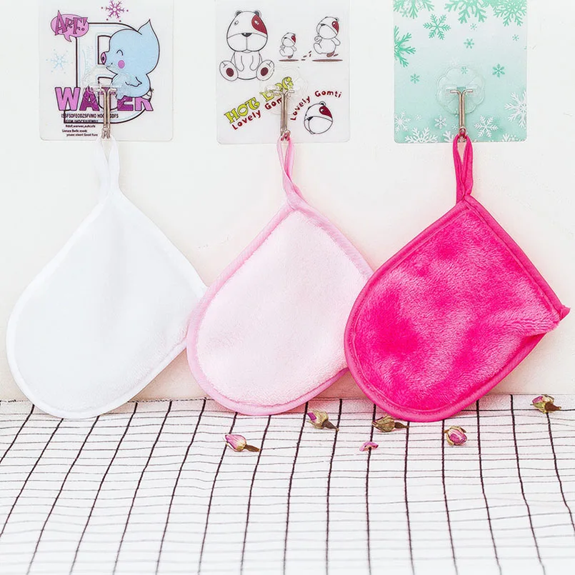 1 шт. многоразовая ткань для лица из микрофибры полотенце средство снятия макияжа