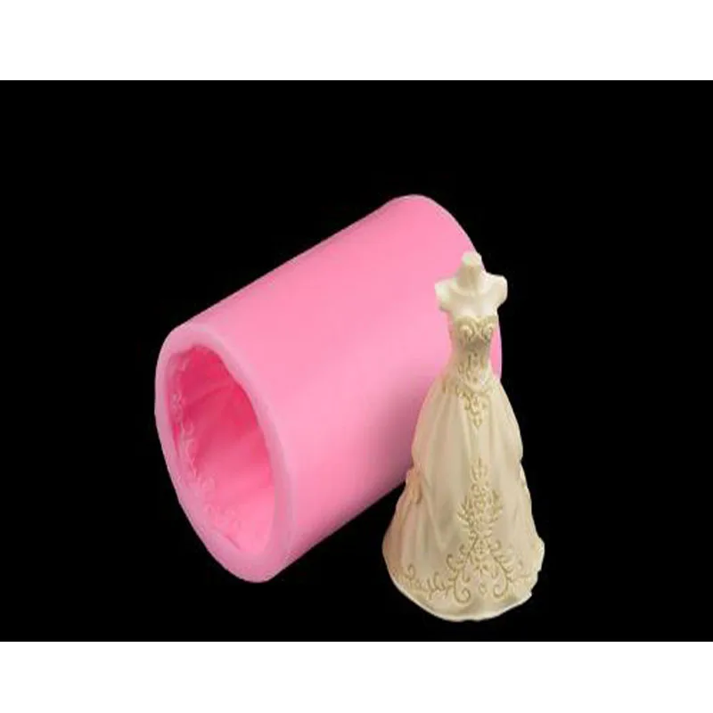 Новая акция 3d Свадебная футболка вечернее платье украшение в виде сахарного