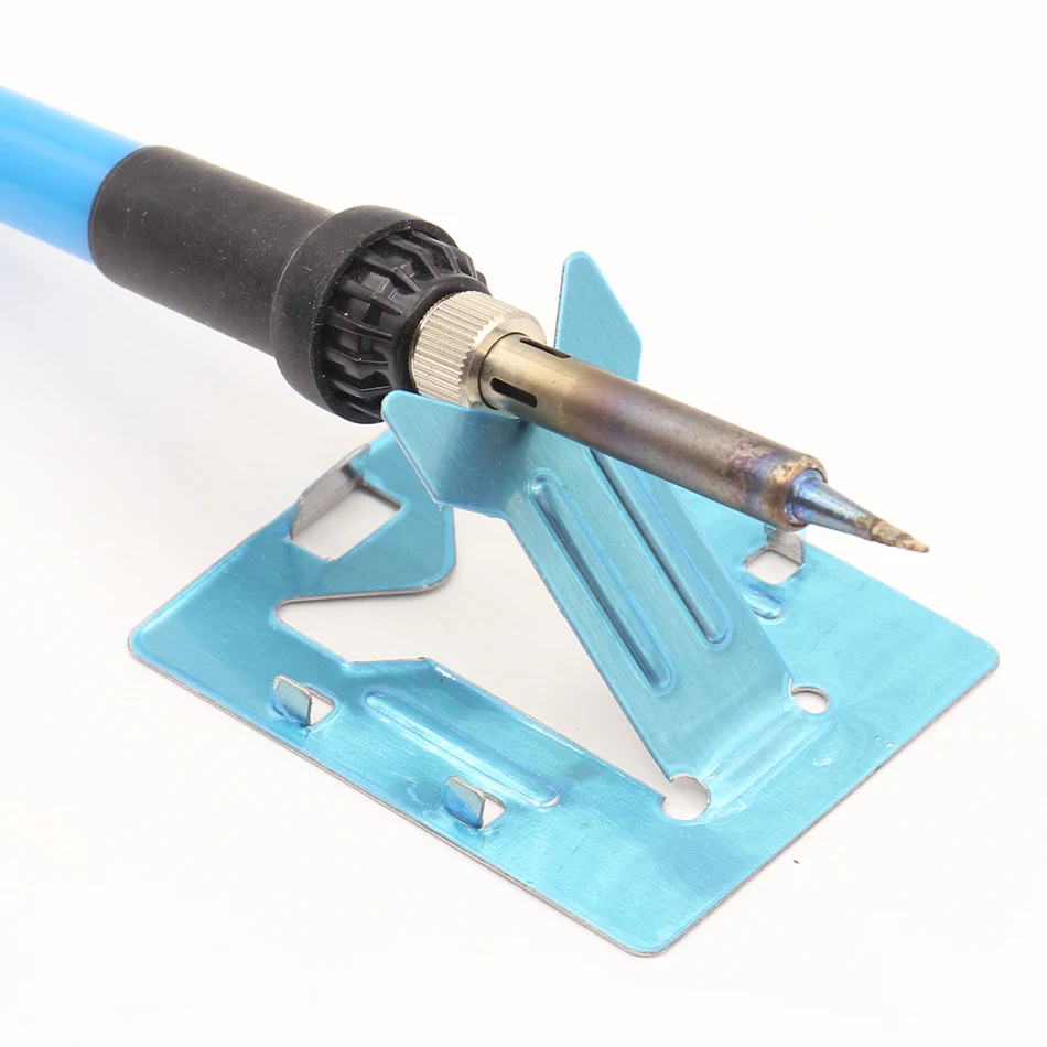 

1pcs x Portable Metal Base Soldering Iron Holder Stand Mount Support Station Used With Most Pencil Tip Soldering Irons
