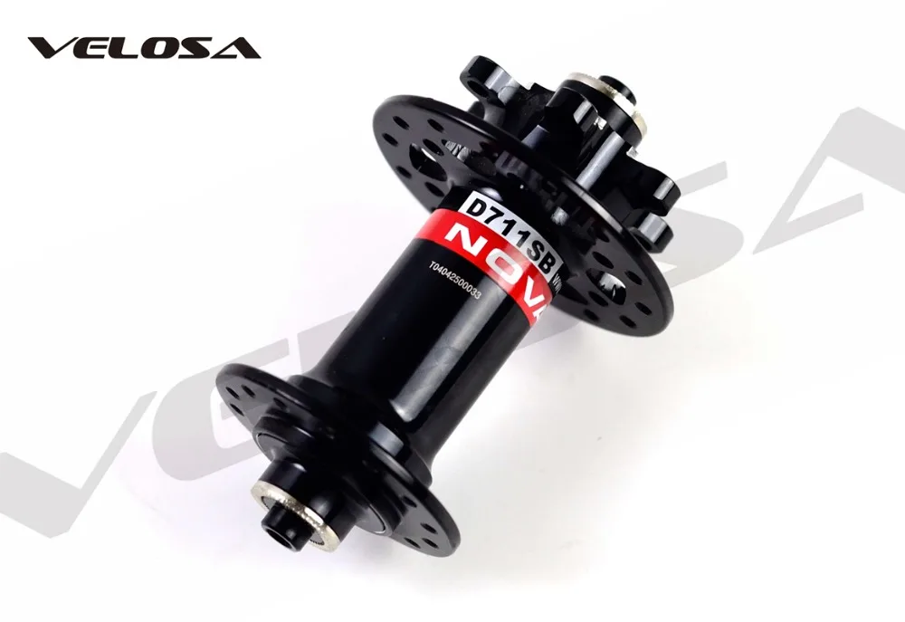 Передняя Ступица Novatec D711SB версия qr черная только дисковые тормоза MTB
