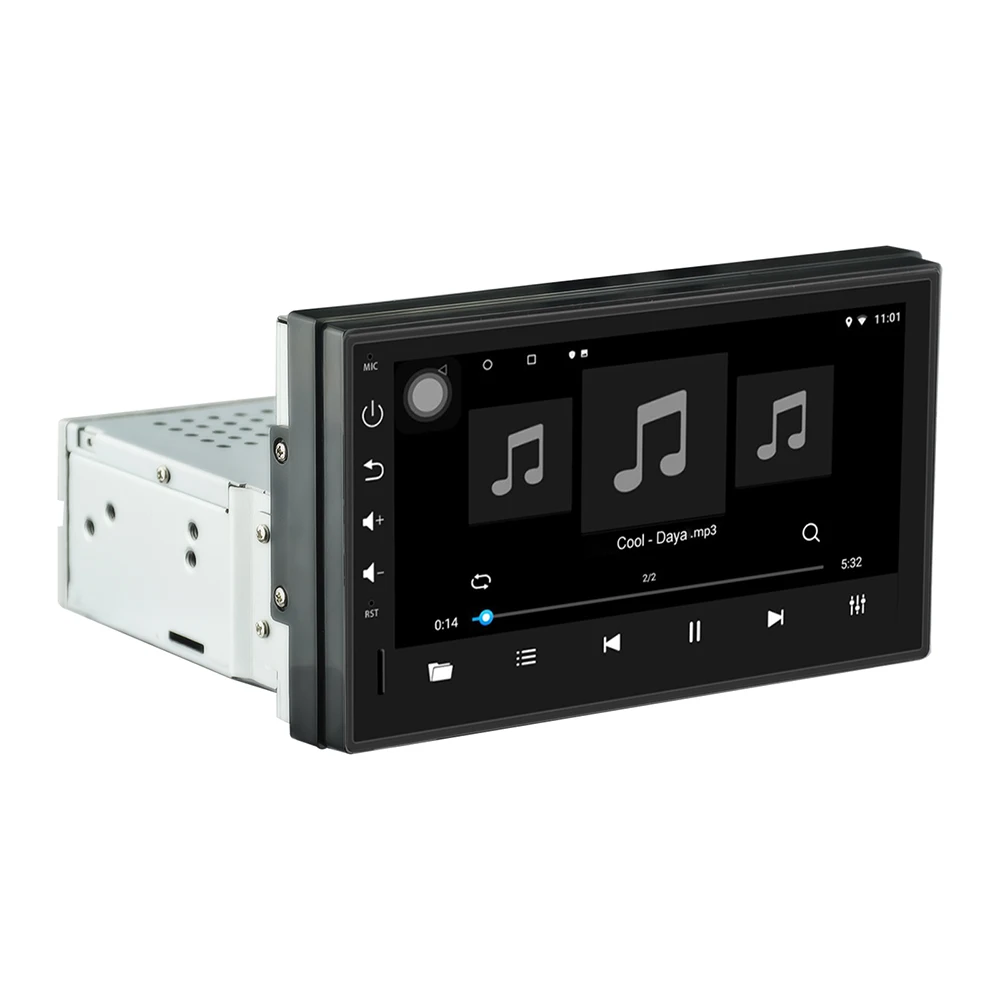 Новинка 2G+ 32G 1Din Android 8,1 Восьмиядерный " автомобильный Радио Стерео gps Bluetooth 1080P Аудио Радио RDS для Nissan Toyota Volkswagen