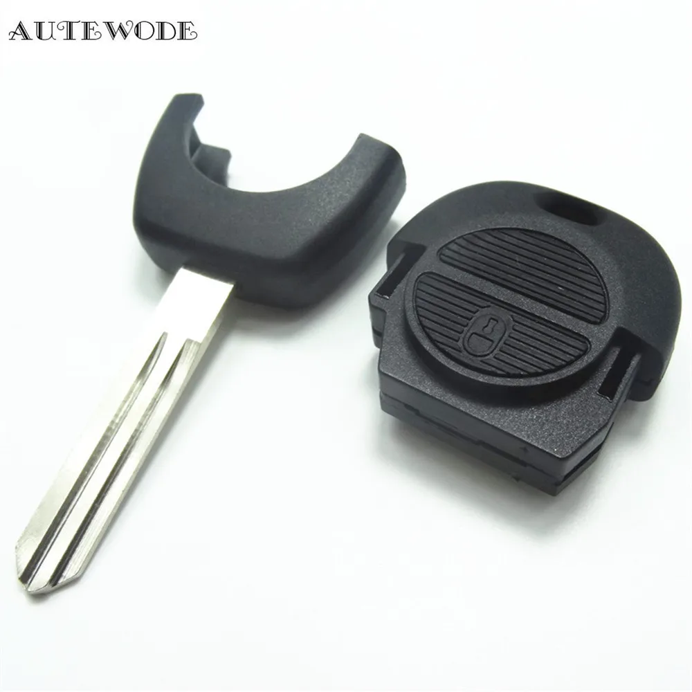 AUTEWODE Сменный Чехол для ключа с дистанционным управлением 2B Nissan Almera Primera Micra X Trail