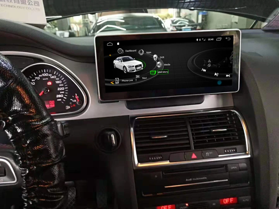Премиум автомобильный стерео магнитофон для 2005-2010 Audi Q7 головных устройств сенсорный экран gps Радио android 8,0 Мультимедиа bluetooth плеер
