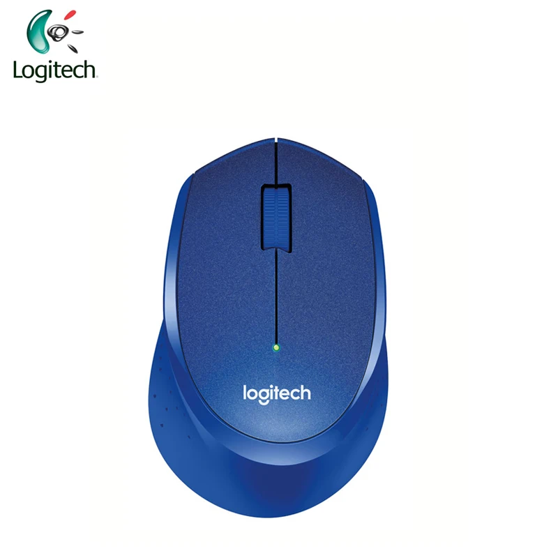 Двусторонняя роликовая беспроводная мышь Logitech M330 с usb приемником поддерживает